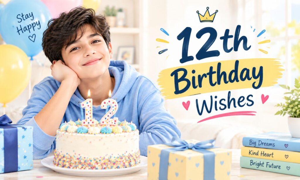 12th Birthday Wishes