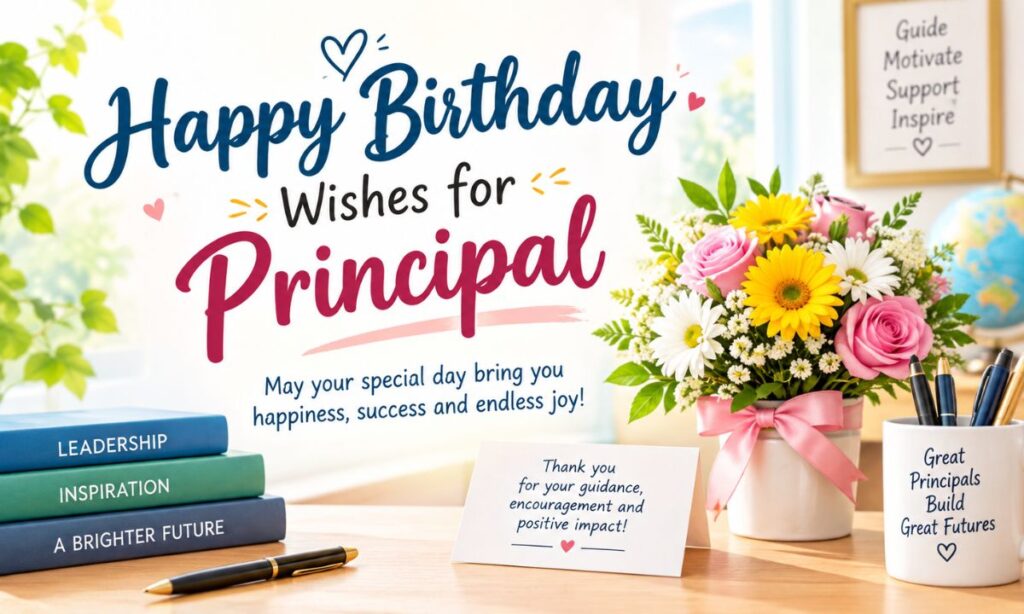 180+ Happy Birthday Wishes for Principal (Ultimate List)
