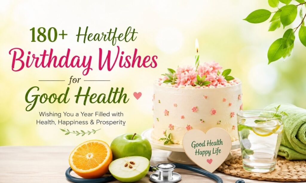 180+ Heartfelt Birthday Wishes for Good Health