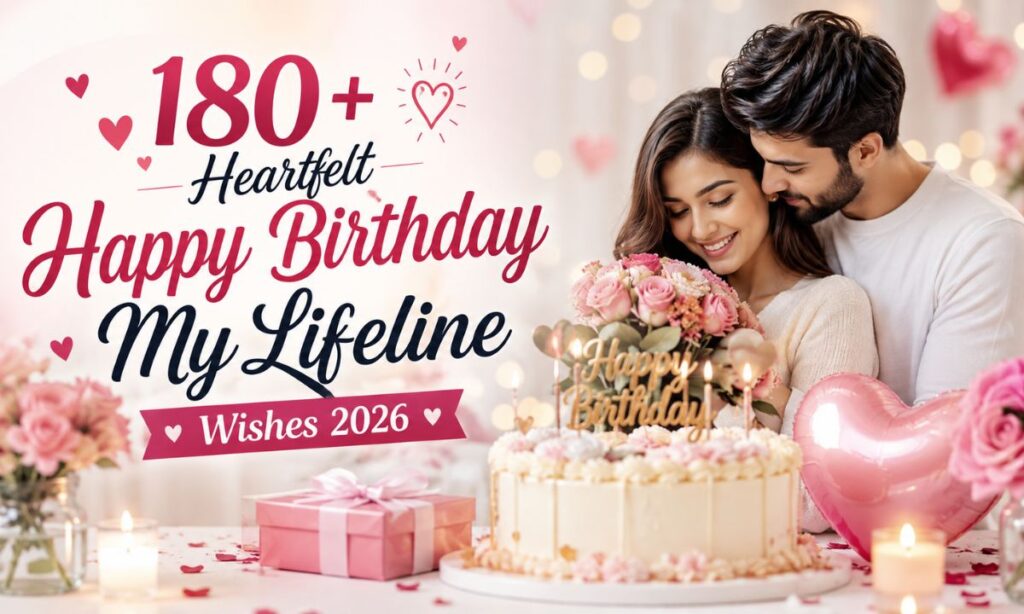 180+ Heartfelt Happy Birthday My Lifeline Wishes 2026