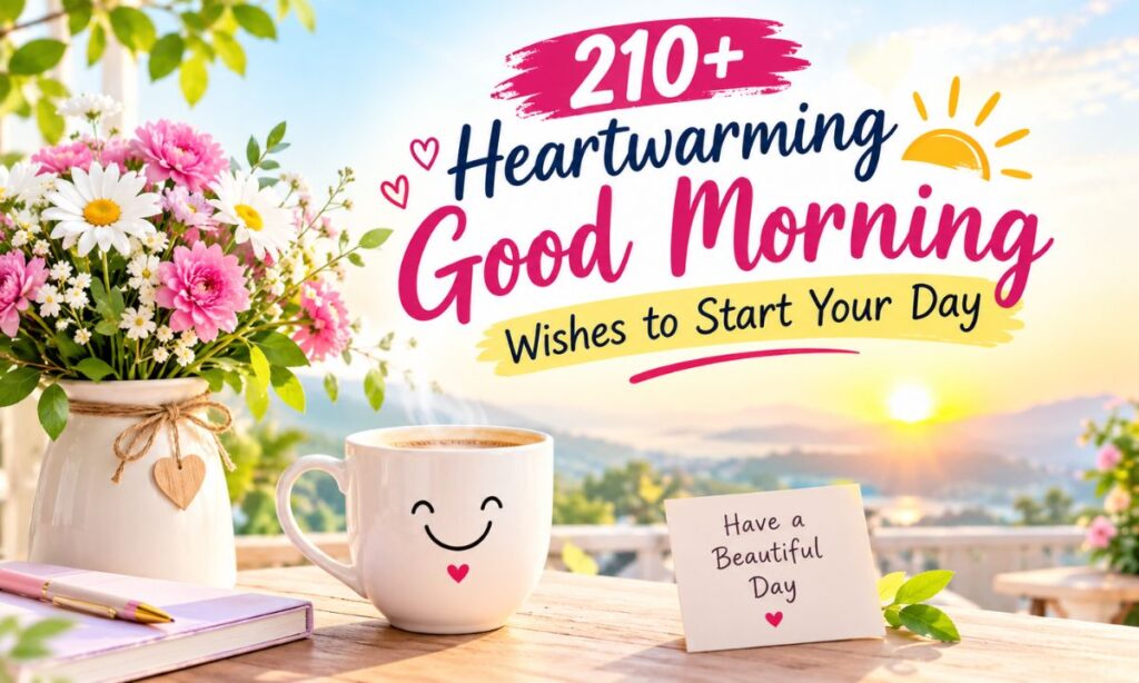 210+ Heartwarming Good Morning Wishes to Start Your Day