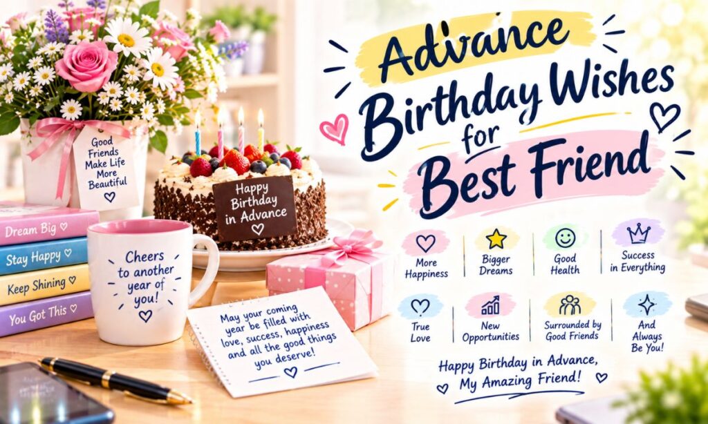 Advance Birthday Wishes for Best Friend (1)