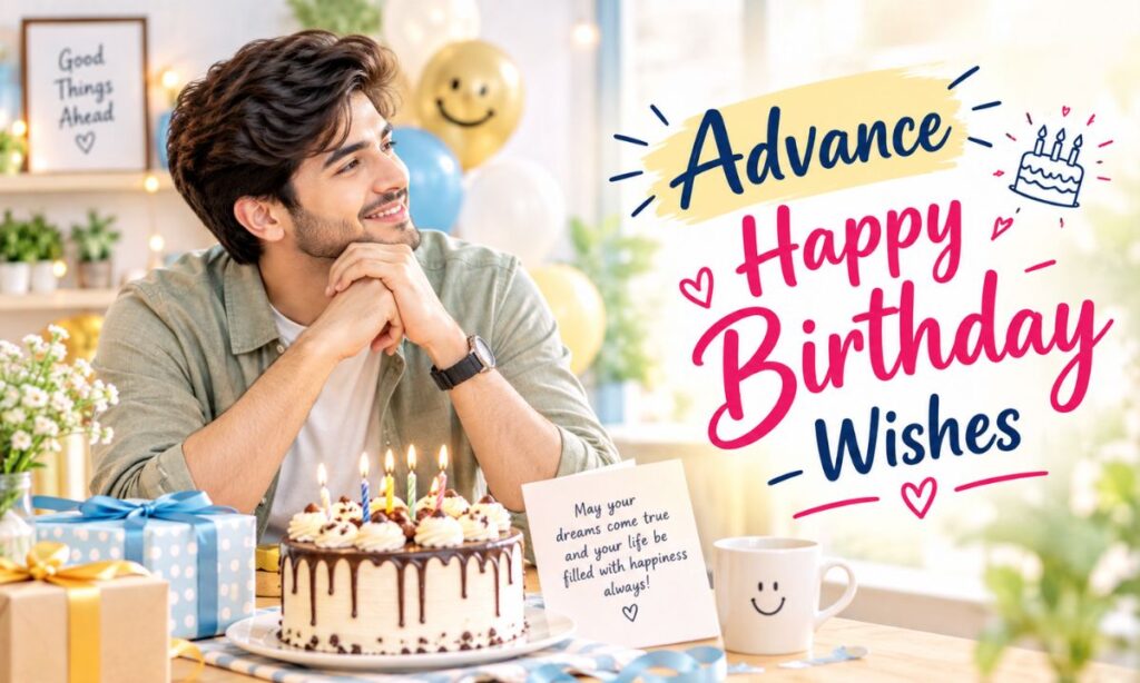 Advance Happy Birthday Wishes 