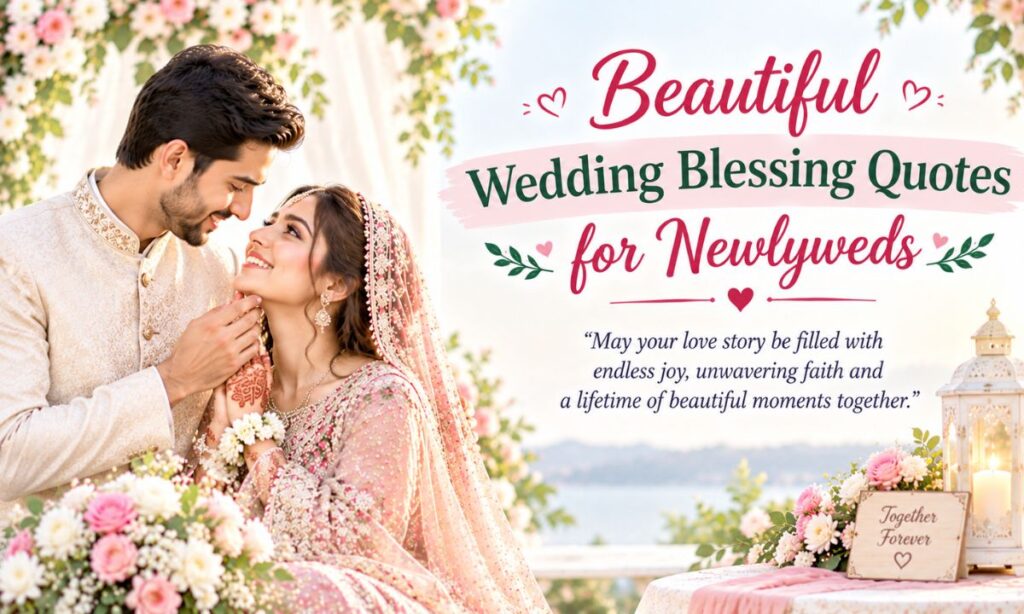 Beautiful Wedding Blessing Quotes for Newlyweds