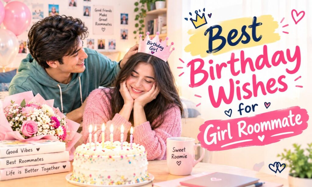 Best Birthday Wishes for Girl Roommate