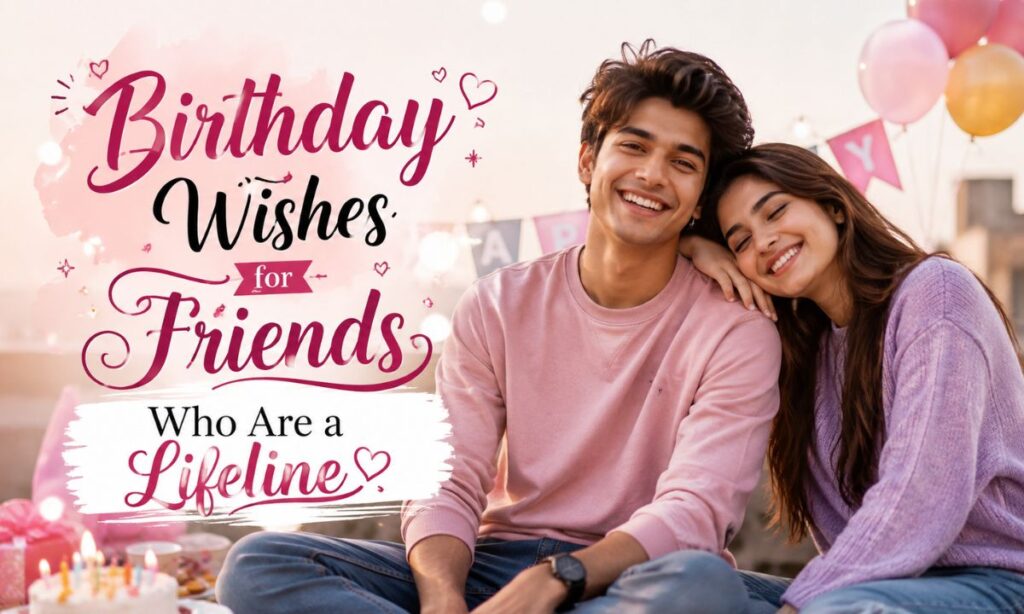 Birthday Wishes for Friends Who Are a Lifeline