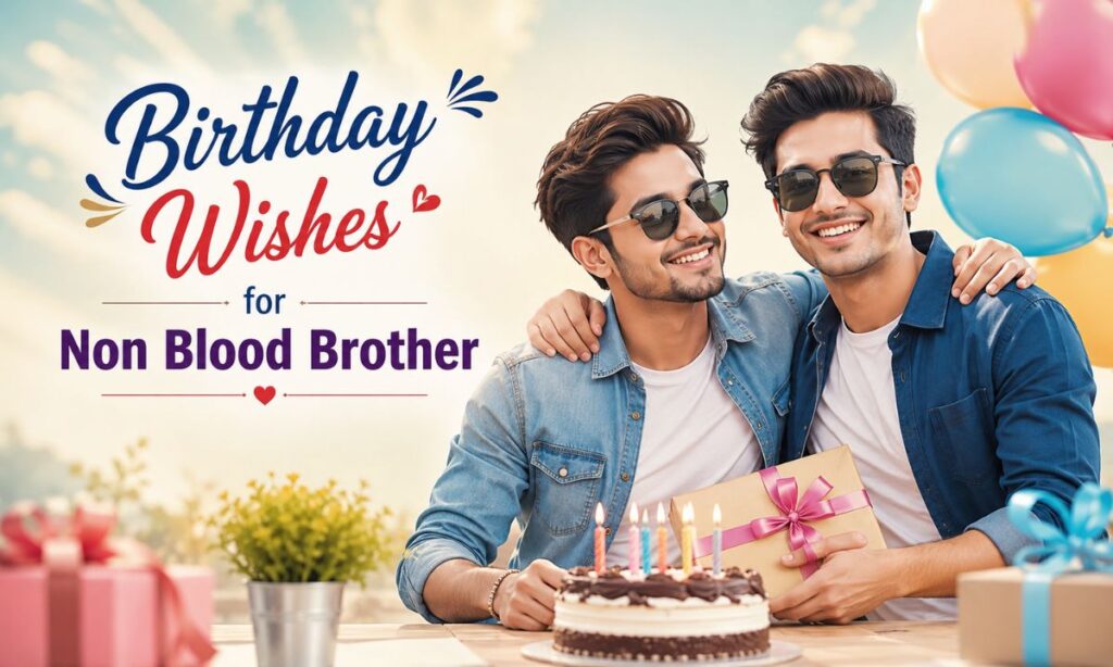 Birthday Wishes for Non Blood Brother