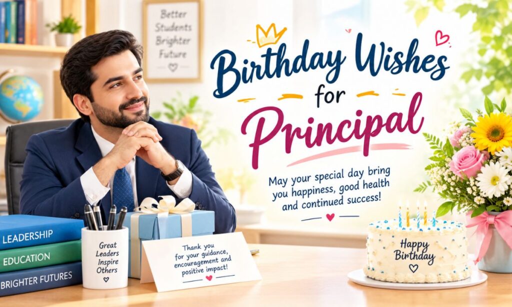 Birthday Wishes for Principal