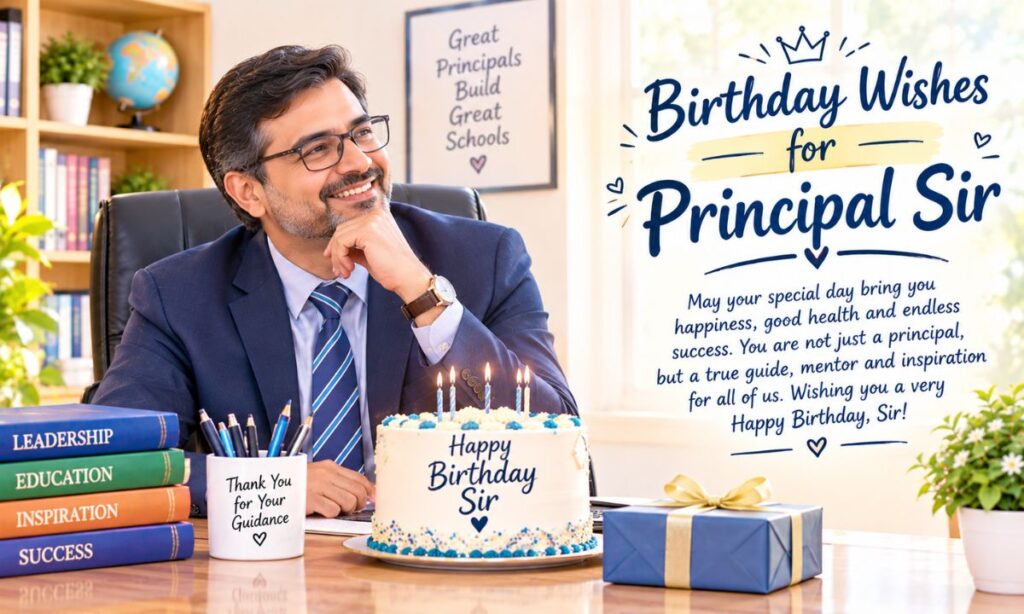 Birthday Wishes for Principal Sir