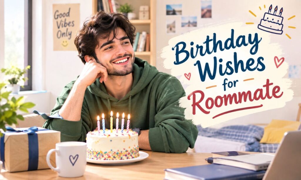 Birthday Wishes for Roommate