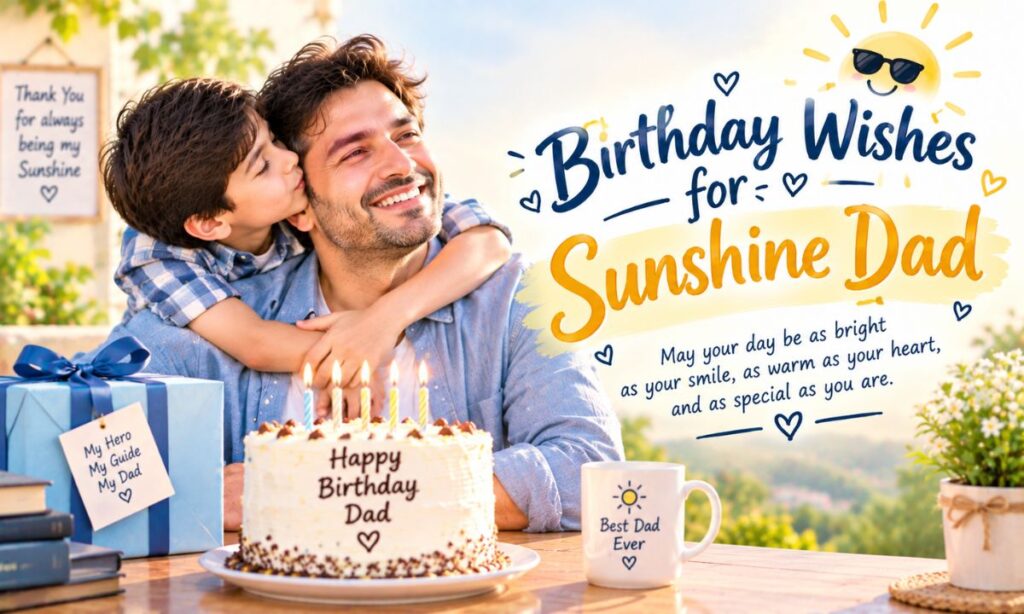 Birthday Wishes for Sunshine Dad