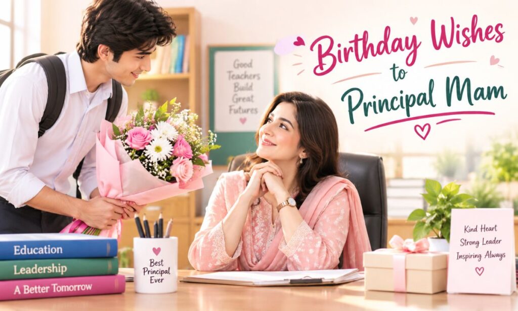 Birthday Wishes to Principal Mam