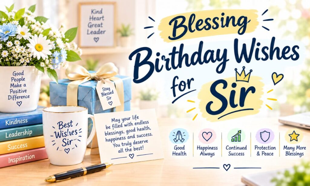 Blessing Birthday Wishes for Sir