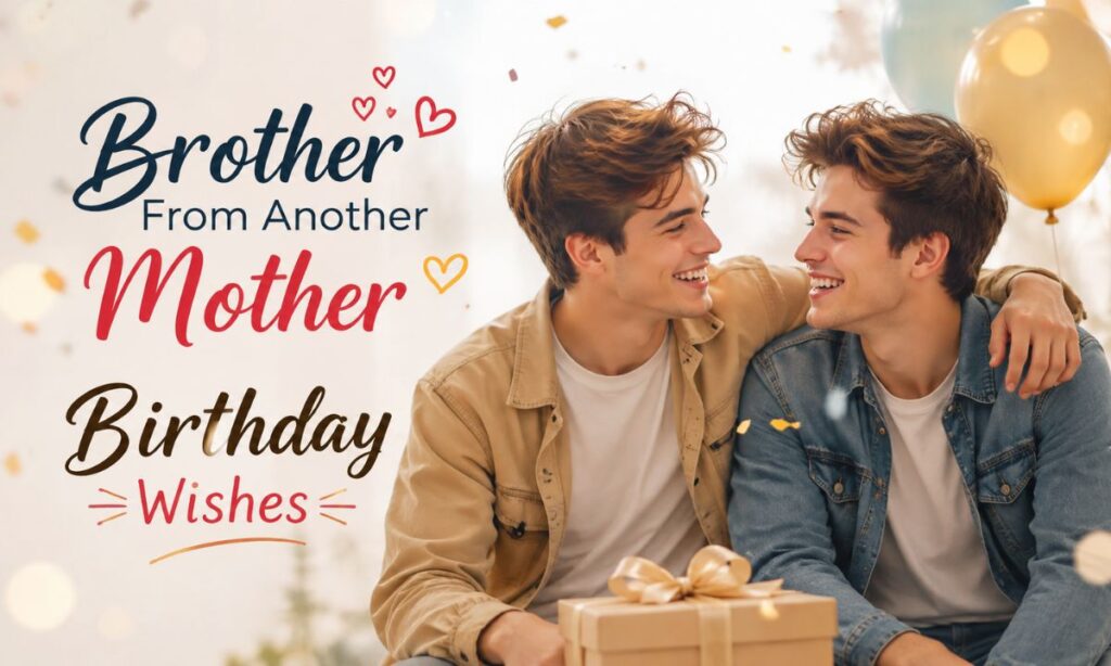 Brother From Another Mother Birthday Wishes
