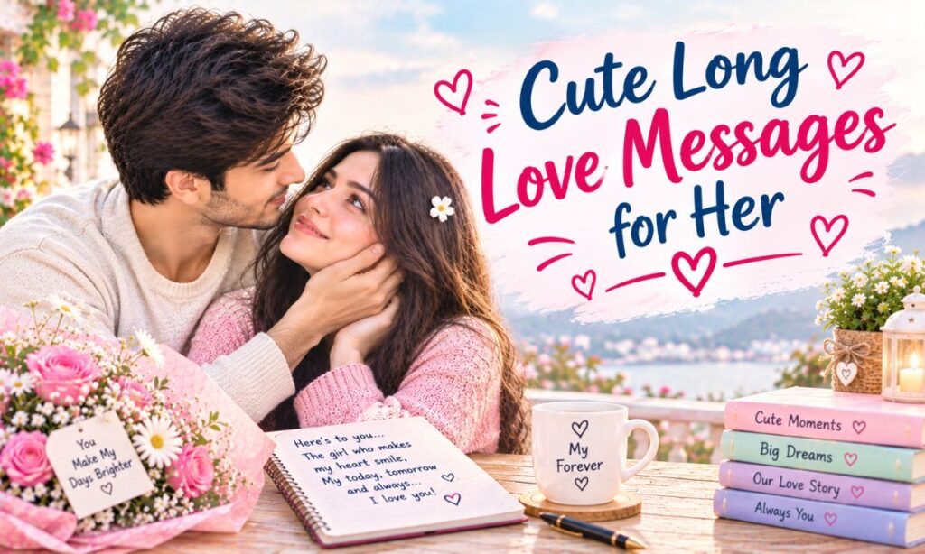 Cute Long Love Messages for Her