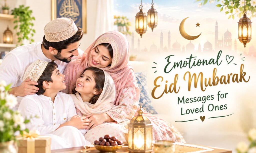 Emotional Eid Mubarak Messages for Loved Ones