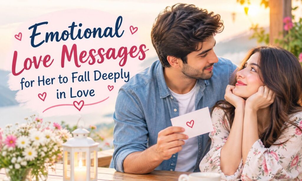Emotional Love Messages for Her to Fall Deeply in Love