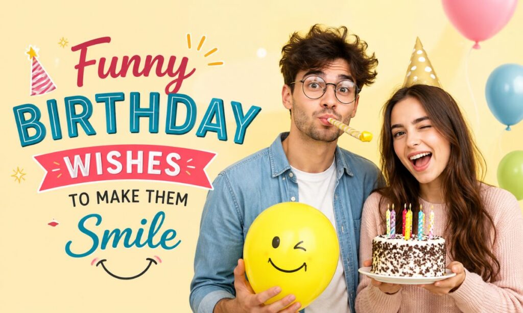 Funny Birthday Wishes to Make Them Smile