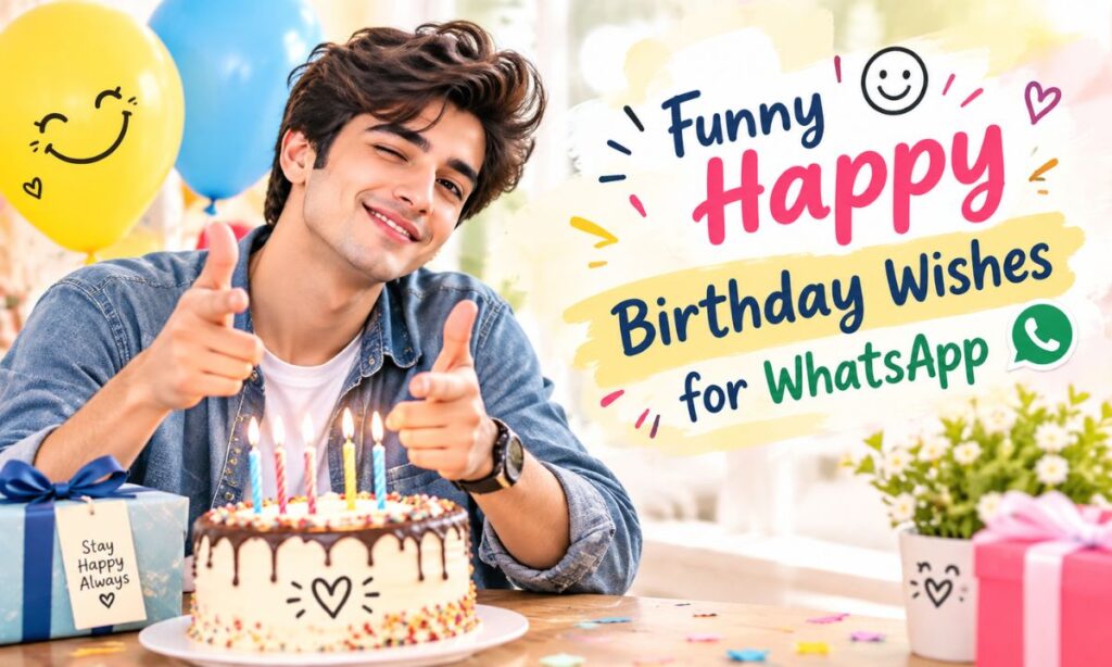 Funny Happy Birthday Wishes for WhatsApp