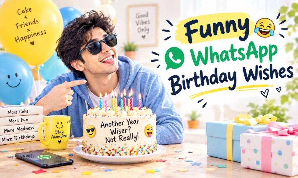 Funny WhatsApp Birthday Wishes