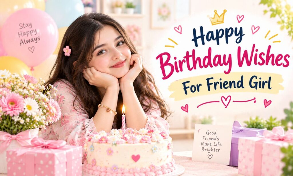 Happy Birthday Wishes For Friend Girl