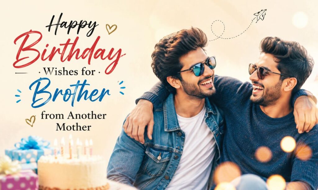 Happy Birthday Wishes for Brother from Another Mother