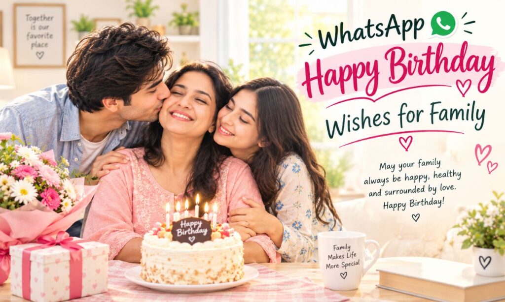 Happy Birthday Wishes for Family (WhatsApp Edition)
