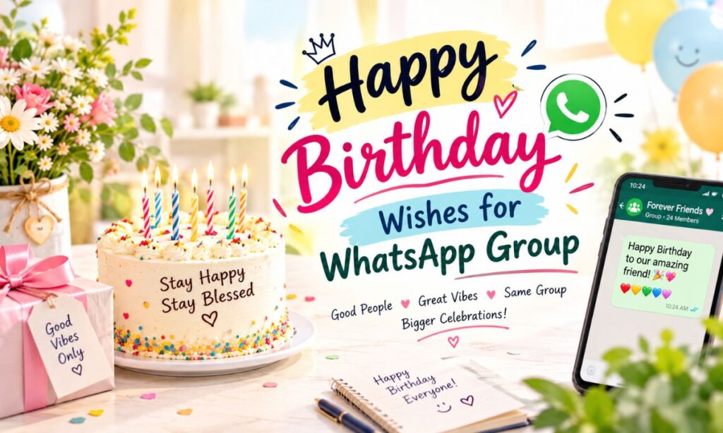 Happy Birthday Wishes for WhatsApp Group