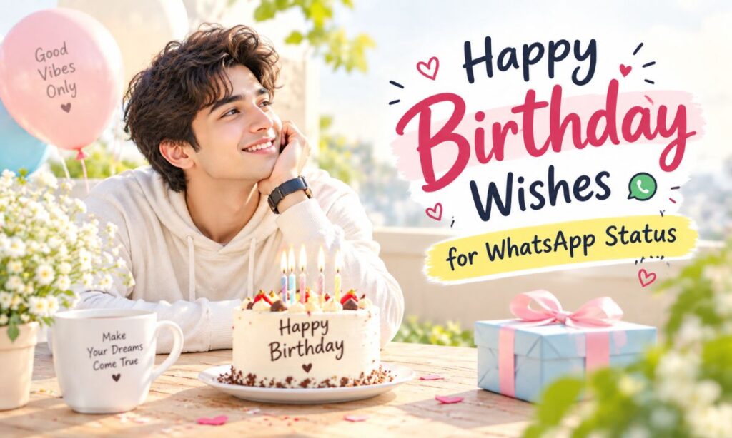 Happy Birthday Wishes for WhatsApp Status