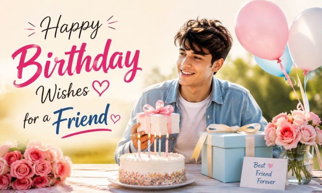 Happy Birthday Wishes for a Friend