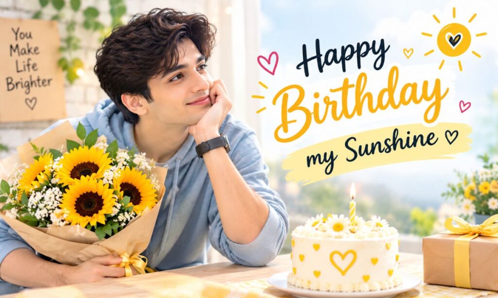 Happy Birthday my Sunshine