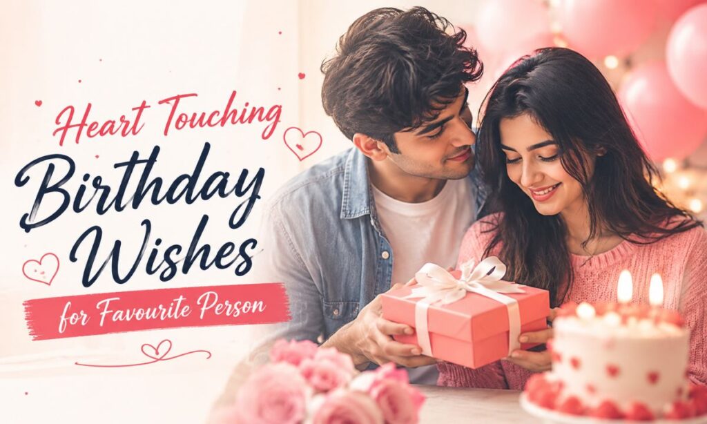 Heart Touching Birthday Wishes for Favourite Person