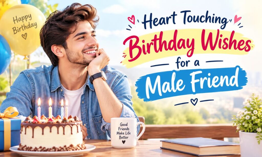 Heart Touching Birthday Wishes for a Male Friend