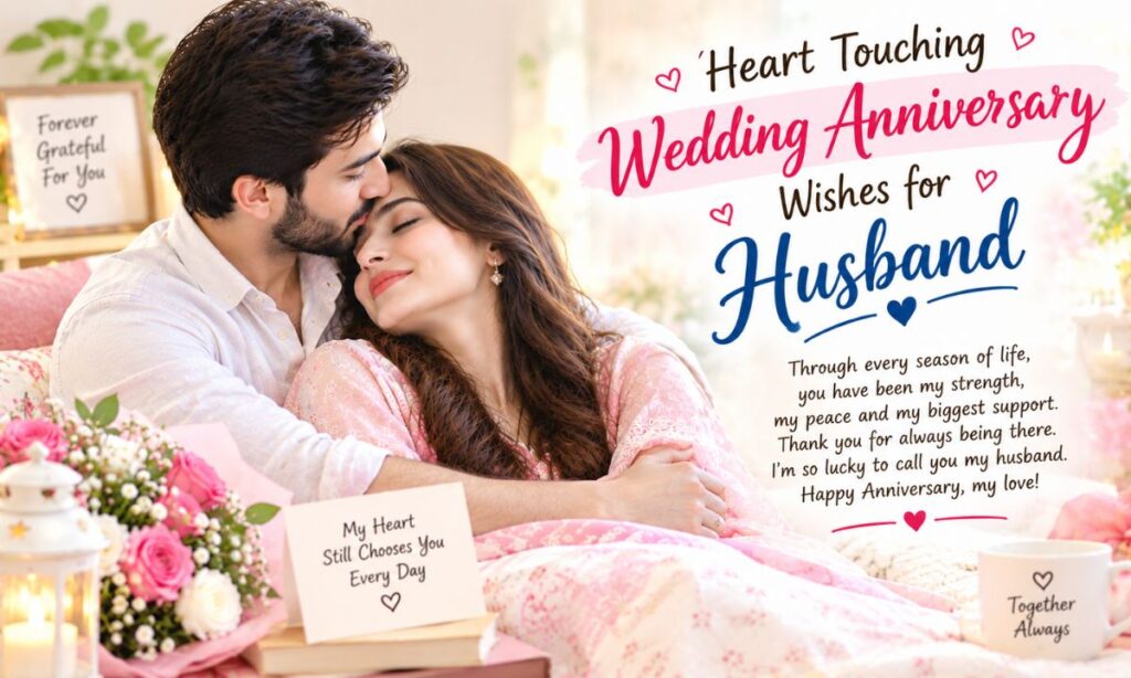 Heart Touching Wedding Anniversary Wishes for Husband