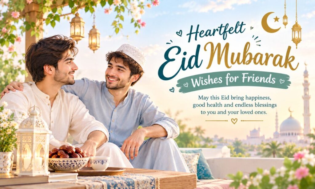 Heartfelt Eid Mubarak Wishes for Friends