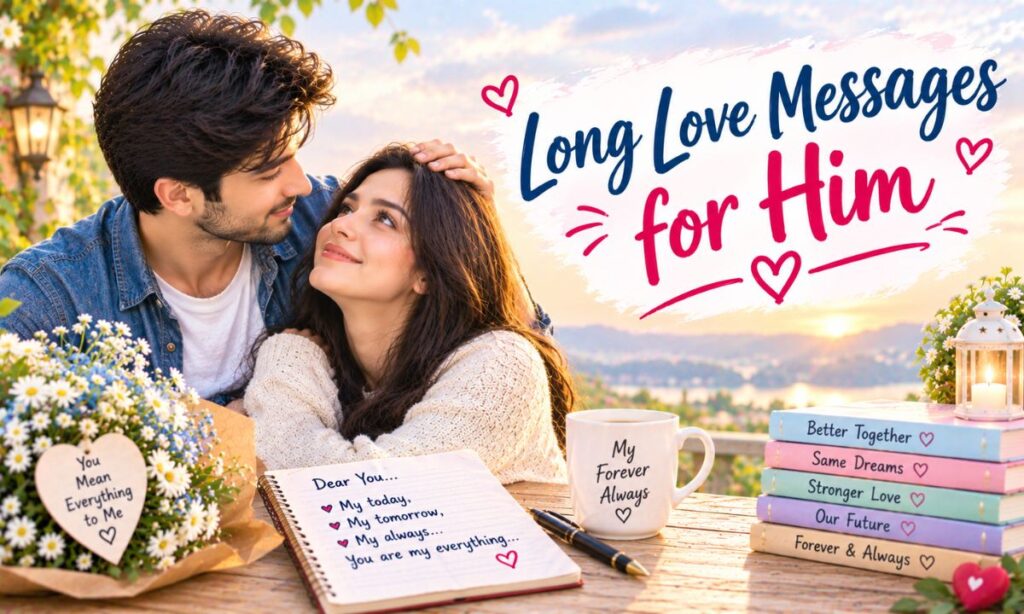 Long Love Messages for Him