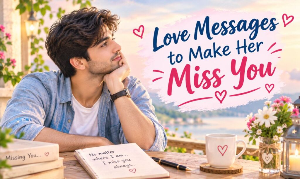 Love Messages to Make Her Miss You