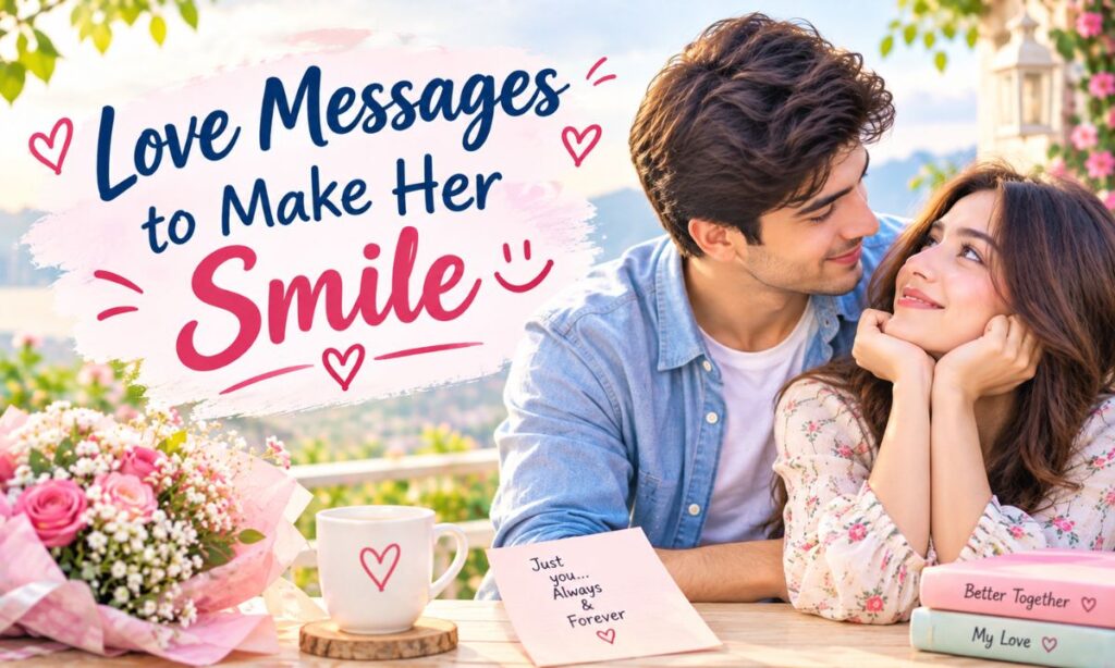 Love Messages to Make Her Smile