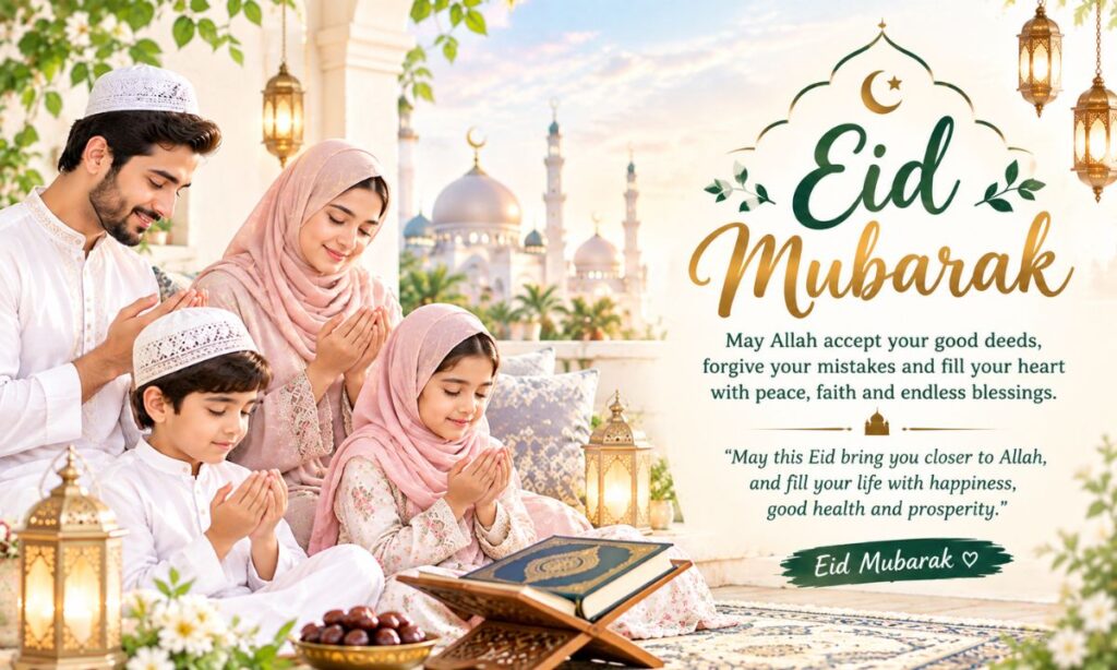 Meaningful Eid Mubarak Blessings and Religious Eid Greetings