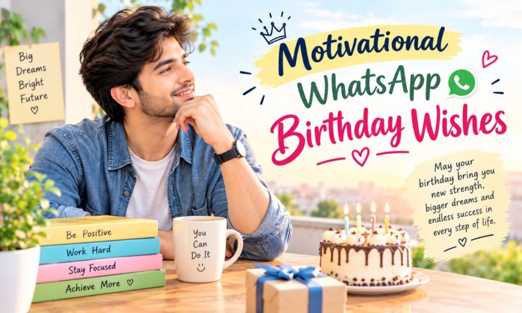 Motivational WhatsApp Birthday Wishes
