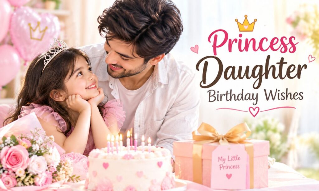 Princess Daughter Birthday Wishes