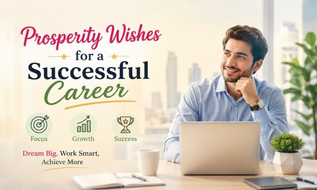 Prosperity Wishes for a Successful Career