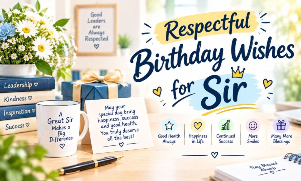 Respectful Birthday Wishes for Sir