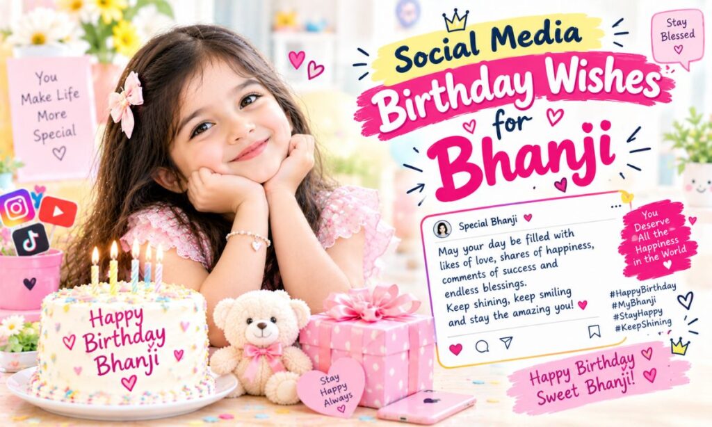 Social Media Birthday Wishes for Bhanji