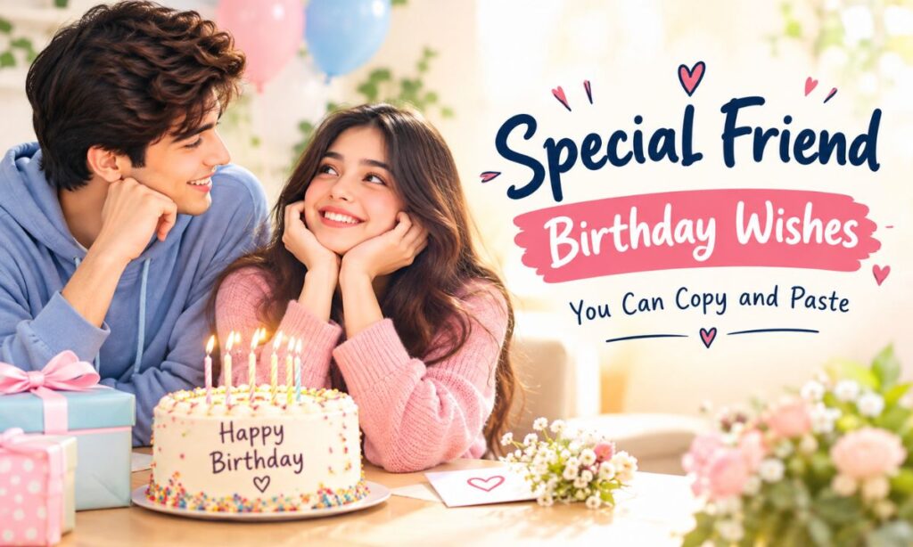 Special Friend Birthday Wishes You Can Copy and Paste