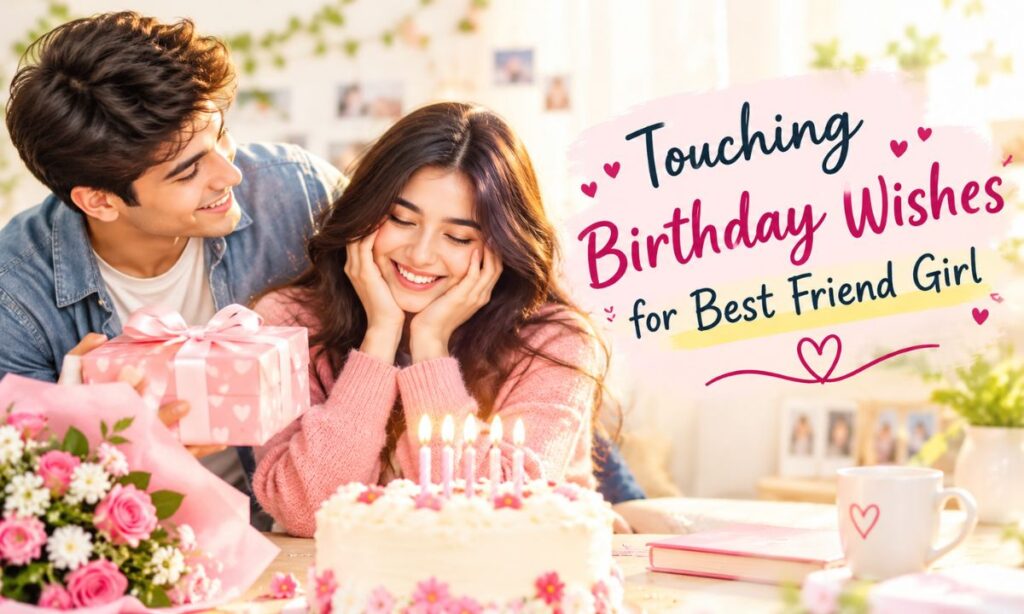 Touching Birthday Wishes for Best Friend Girl