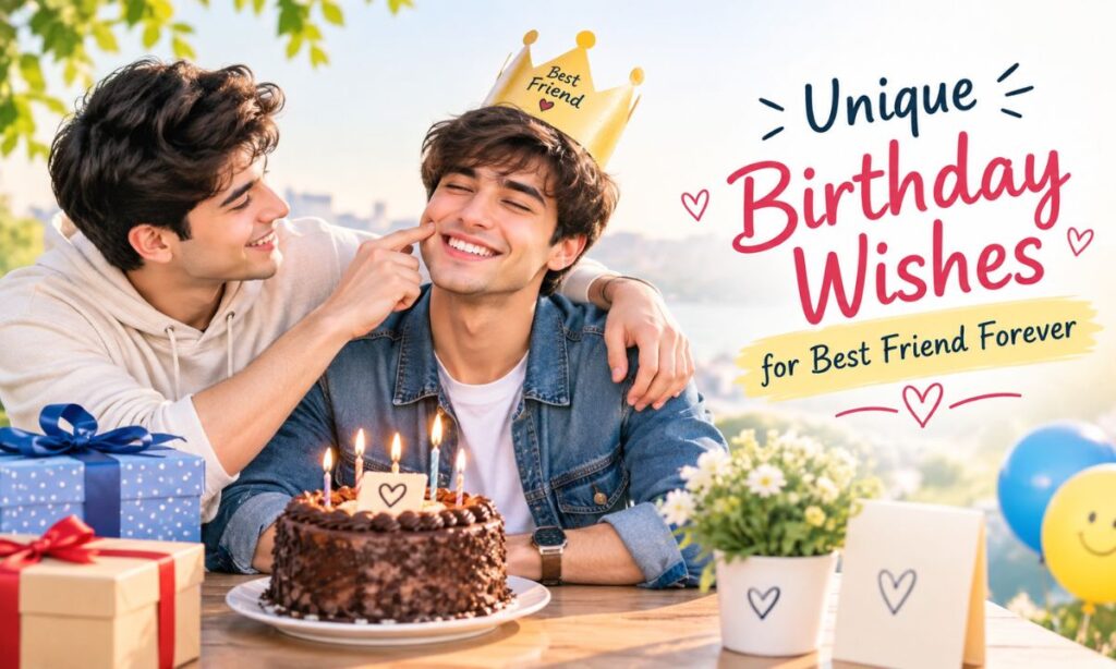 Unique Birthday Wishes for Best Friend Forever