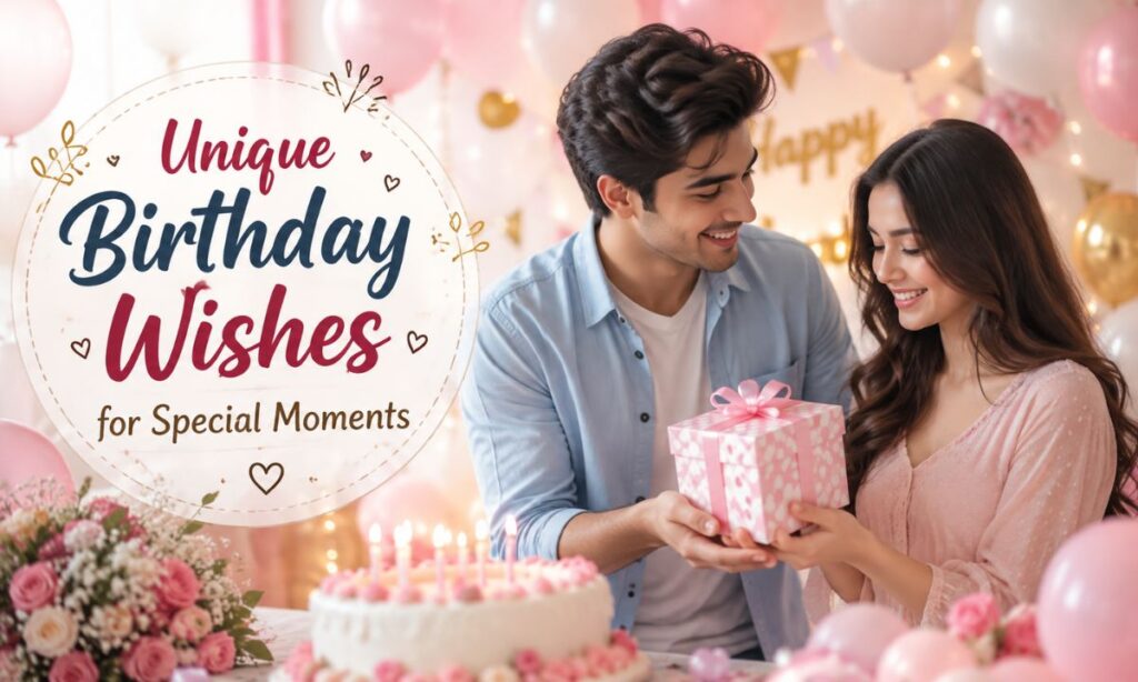 Unique Birthday Wishes for Special Moments