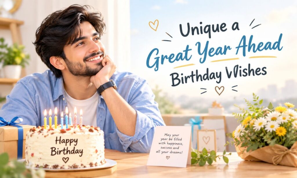 Unique a Great Year Ahead Birthday Wishes