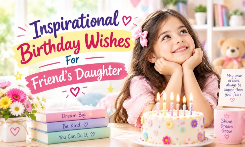Inspirational Birthday Wishes For Friend's Daughter
